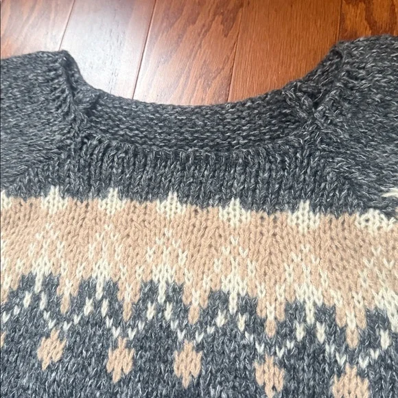 Retro New England Style Fair Isle Sweater - Picture 9 of 11